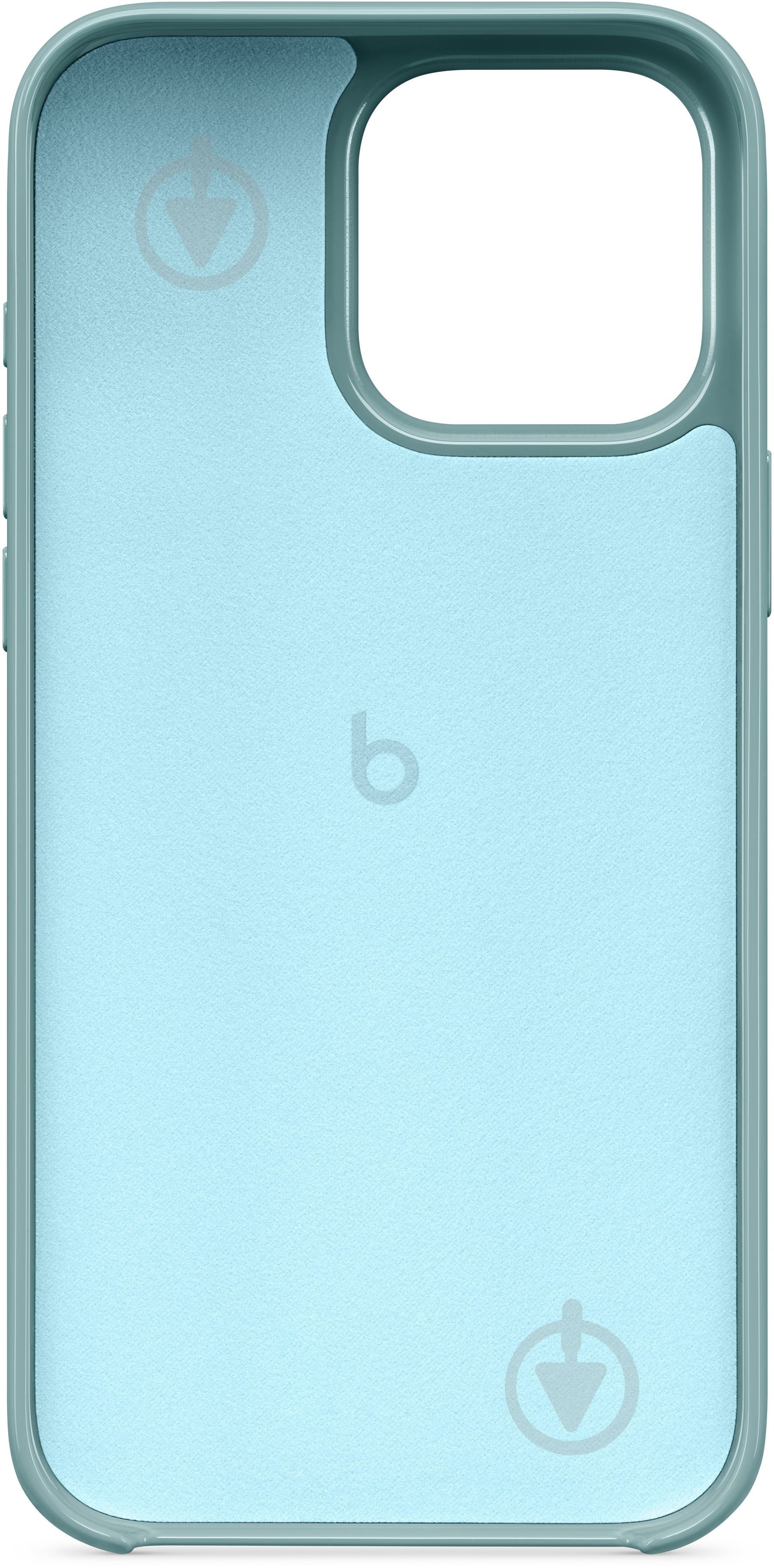 Чехол Apple Beats Case with MagSafe для Apple iPhone 16 Pro Max riptide blue (MCFT4LL/A) - фото 3