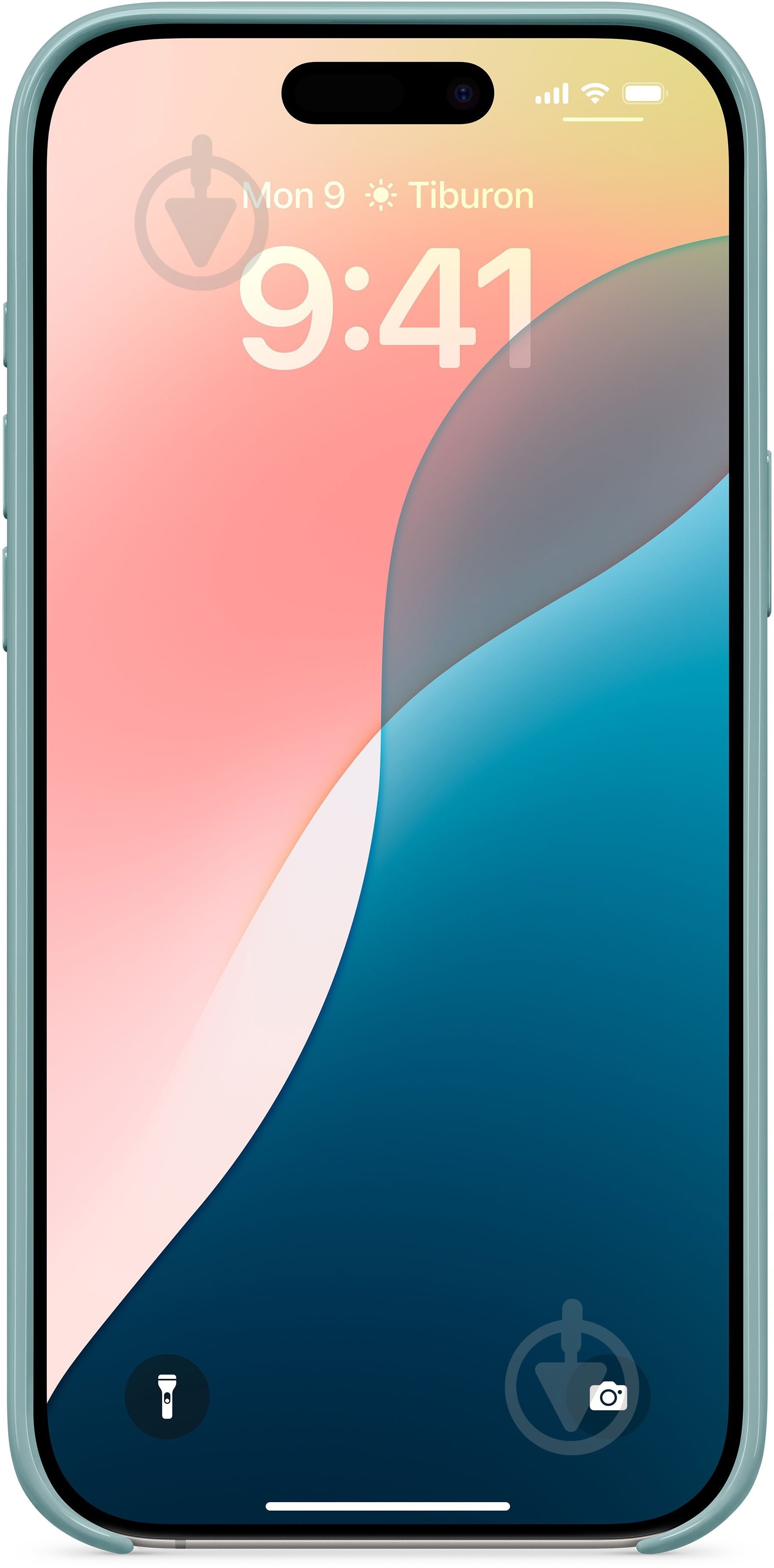 Чехол Apple Beats Case with MagSafe для Apple iPhone 16 Pro Max riptide blue (MCFT4LL/A) - фото 2