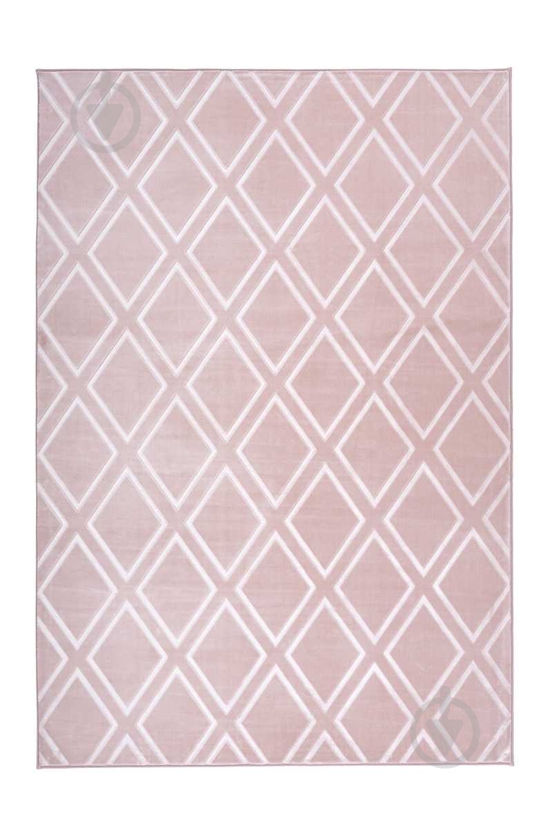 Ковер Kayoom Monroe 300 romb Rosa 80х150 - фото 1