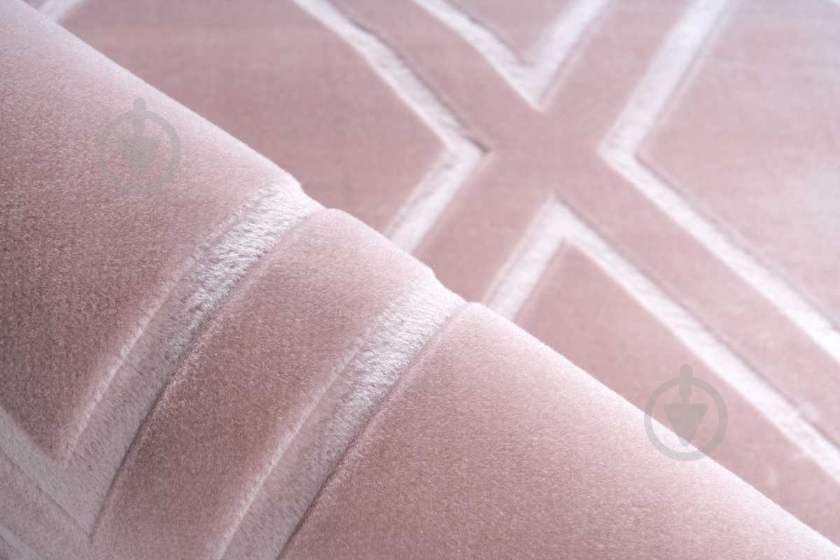 Ковер Kayoom Monroe 300 romb Rosa 80х150 - фото 3