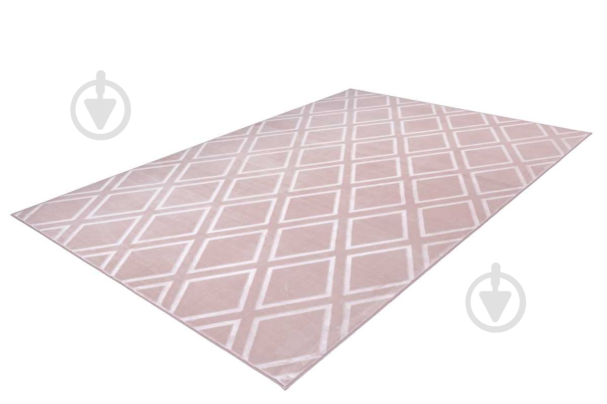 Ковер Kayoom Monroe 300 romb Rosa 80х150 - фото 4