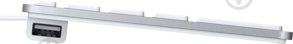 Клавиатура Apple Keyboard Aluminium (MB110RS/B) USB - фото 2