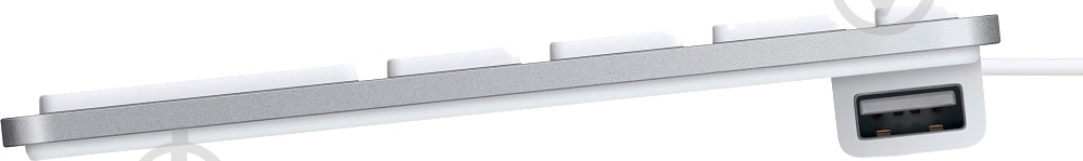 Клавиатура Apple Keyboard Aluminium (MB110RS/B) USB - фото 3