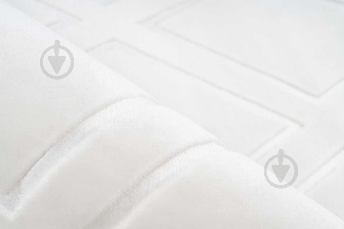 Ковер Kayoom Monroe 300 romb White 80х150 - фото 3