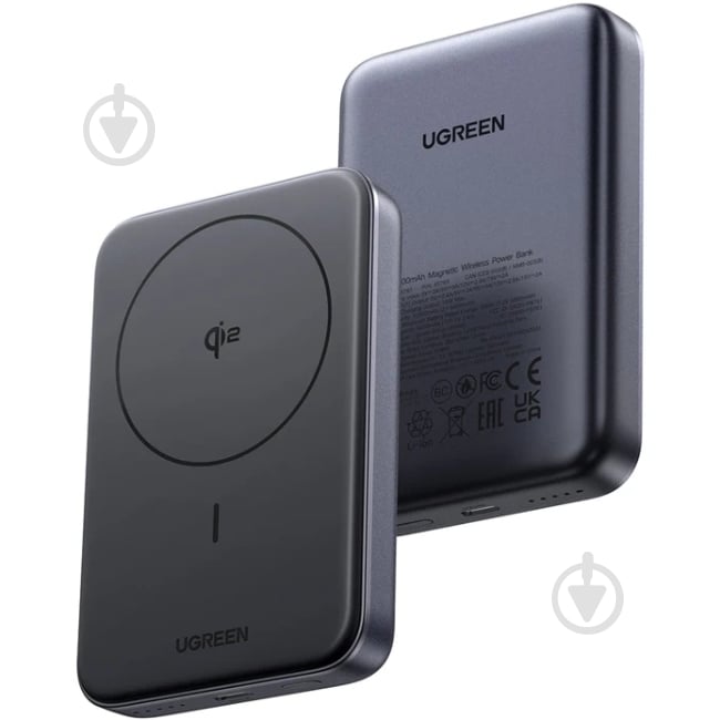 Повербанк UGREEN PB761 10000 mAh black (45763) - фото 4