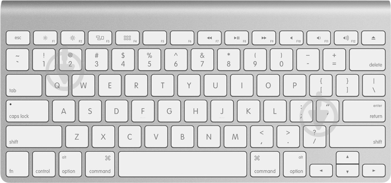 Клавиатура Apple Wireless Keyboard (MC184RS/B) aluminum - фото 1