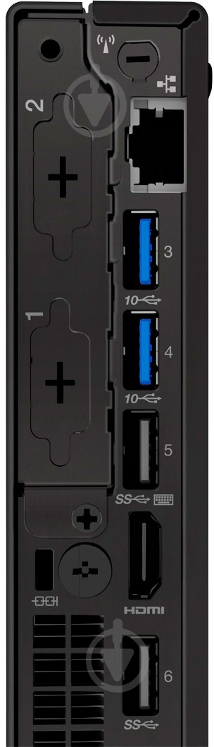 Неттоп Lenovo ThinkCentre M720 Tiny (10T7008YRU) black - фото 11