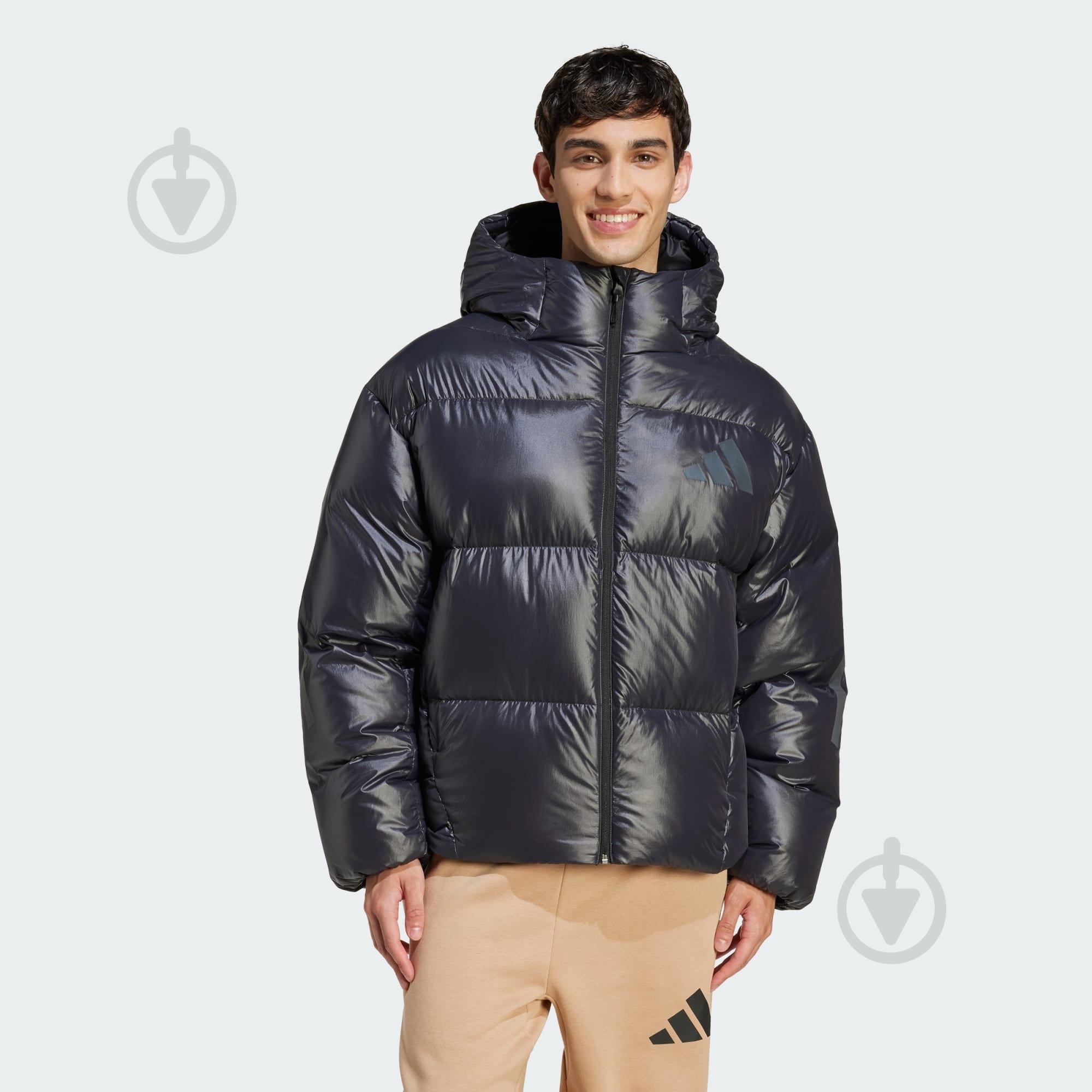 Пуховик чоловічий зимовий Adidas M Z.N.E. Puffer JL6905 р.XL чорний - фото 1