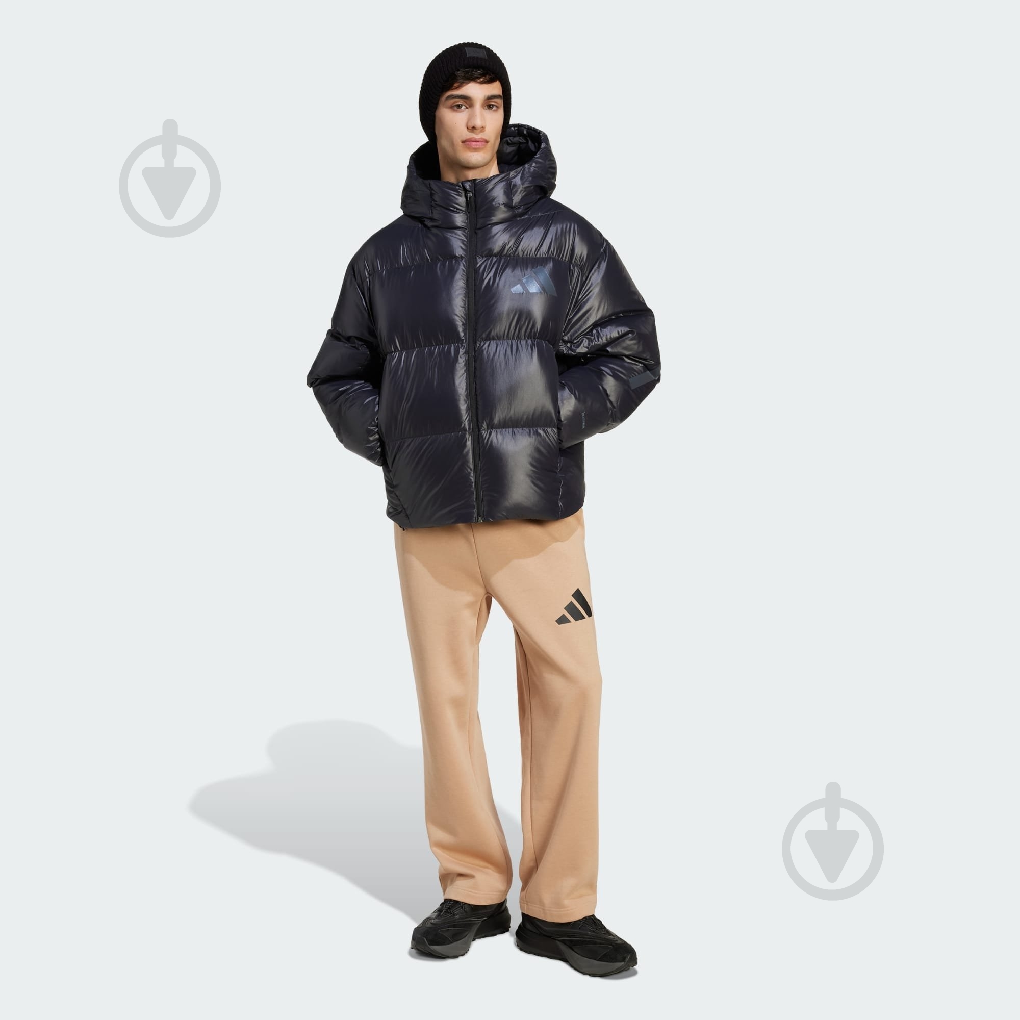 Пуховик чоловічий зимовий Adidas M Z.N.E. Puffer JL6905 р.XL чорний - фото 6