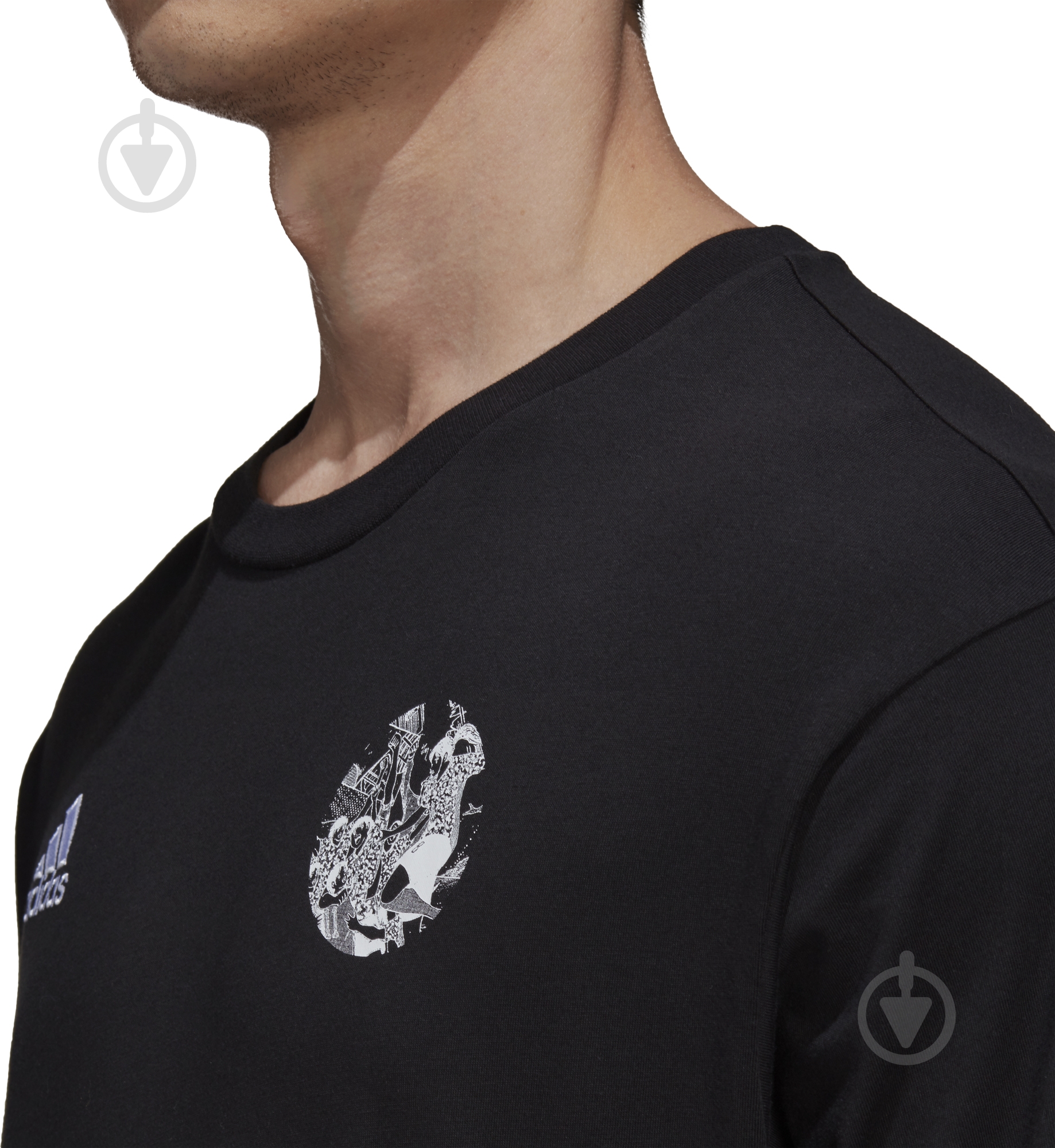 Футболка Adidas CAPTSUBA TEE GK3442 р.S черный - фото 5 Футболка Adidas CAPTSUBA TEE GK3442 р.S черный - фото 5