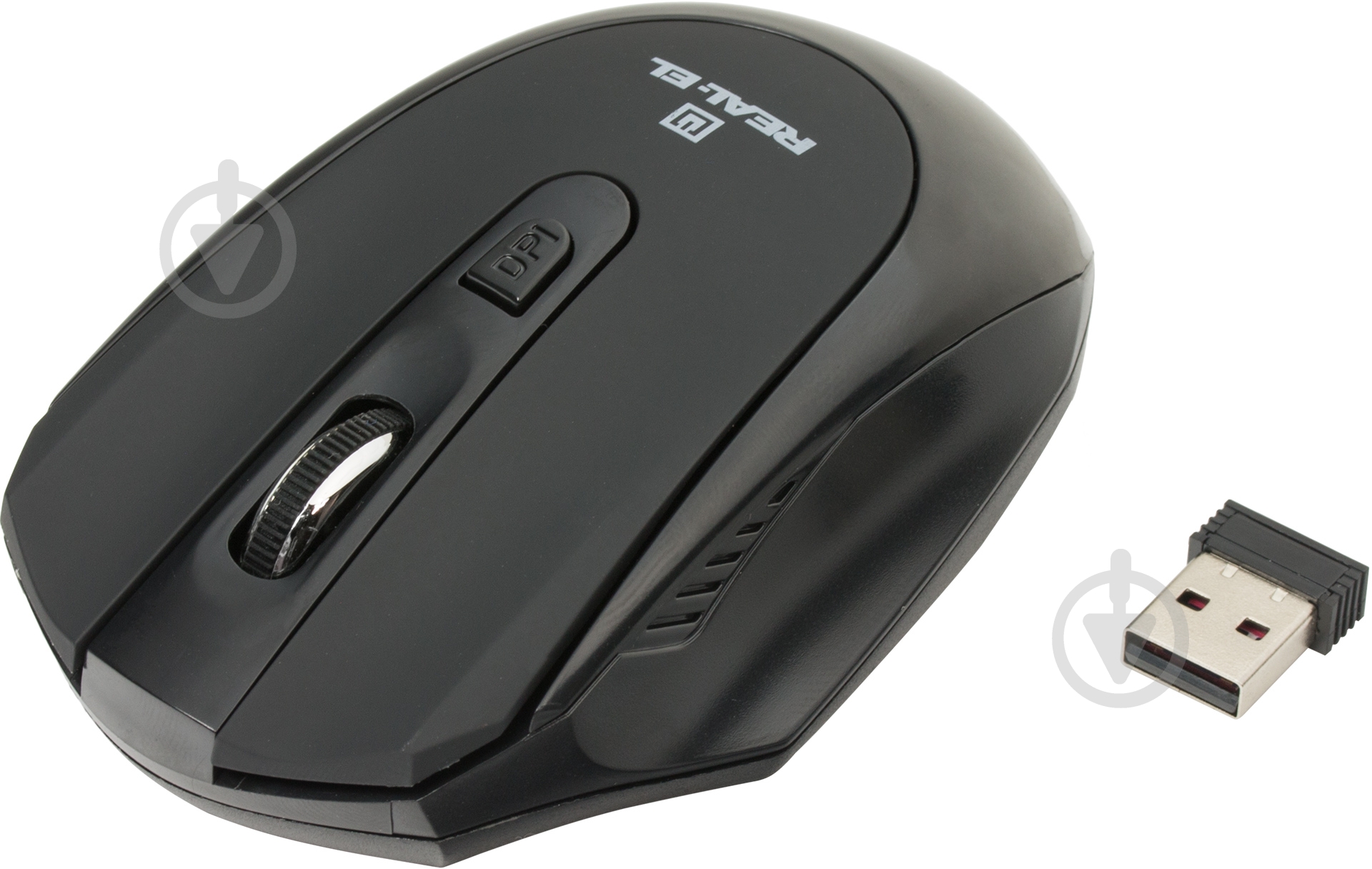 Мышь Real-el RM-325 Wireless black - фото 2 Мышь Real-el RM-325 Wireless black - фото 2
