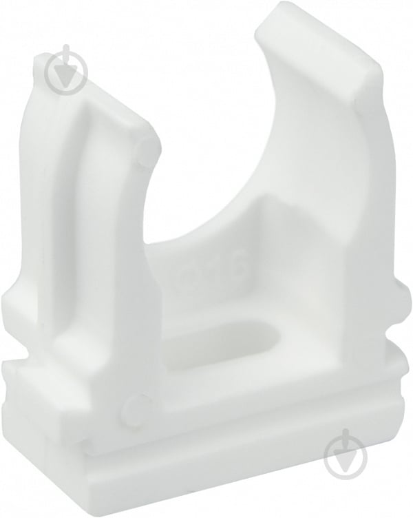 Клипса Аско-Укрем 16 мм белый - фото 1