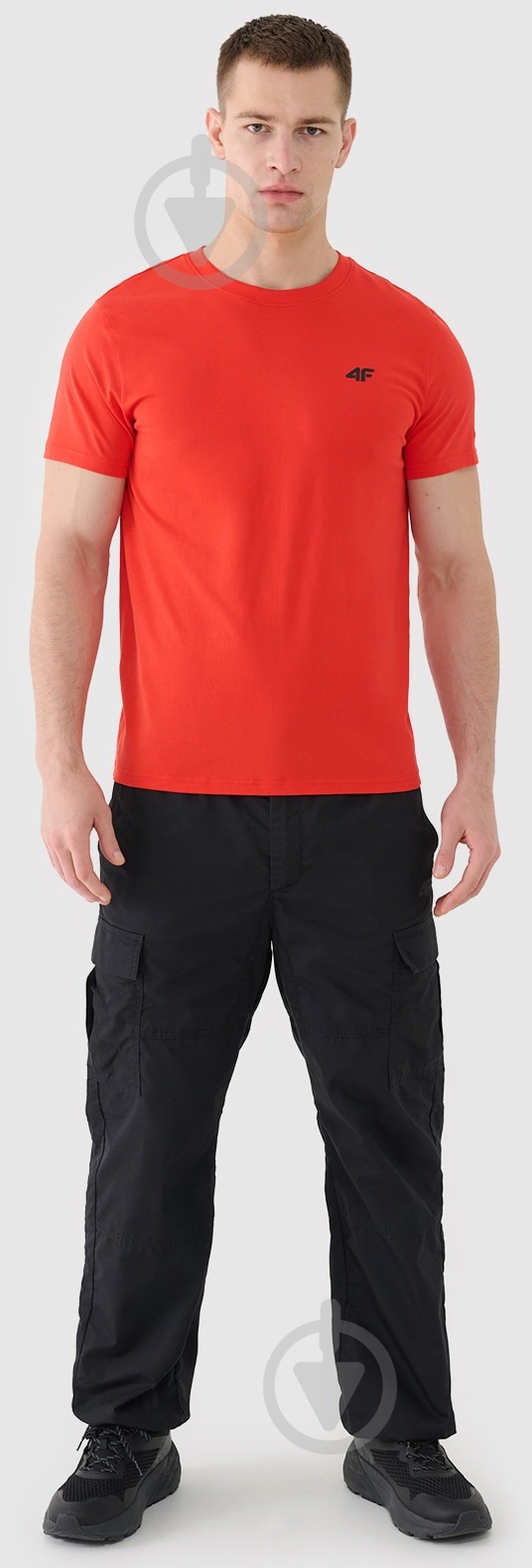 Футболка 4F 4FWMM00TTSHM2256-62S р.L красный - фото 4