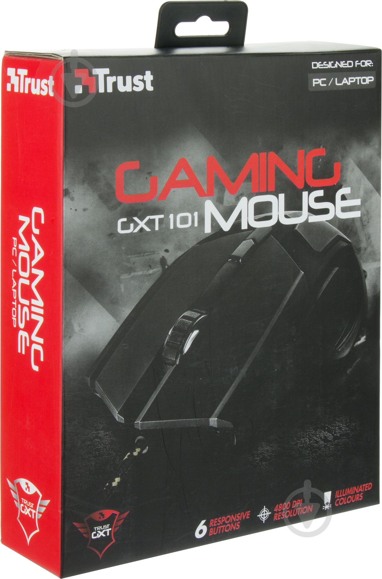 Миша Trust GXT 101 Gaming Mouse 21044 black (6270396) - фото 2 Миша Trust GXT 101 Gaming Mouse 21044 black (6270396) - фото 2