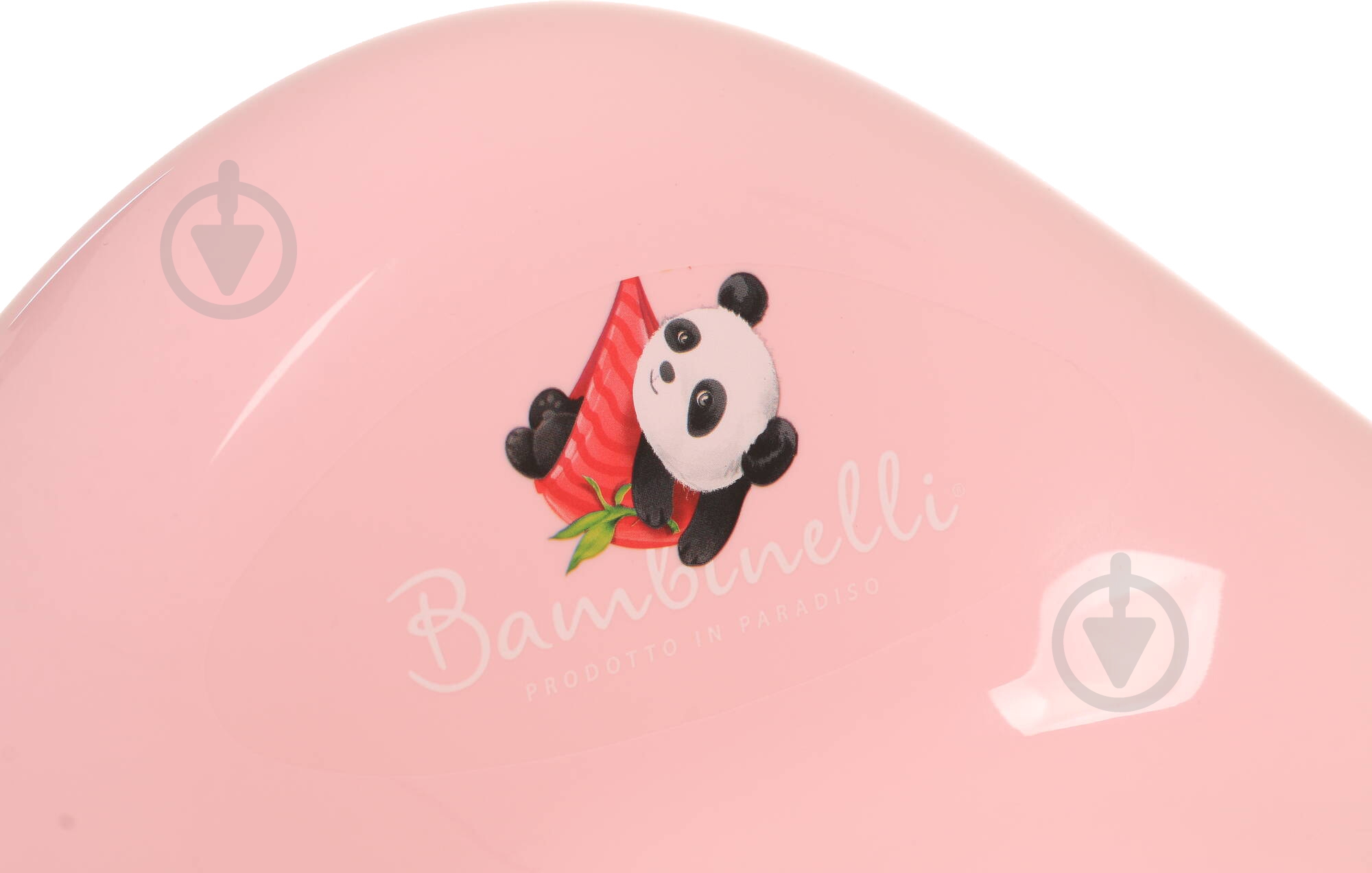 Накладка детская на унитаз Bambinelli с резинкой розовый 39x30x13.5 см - фото 5