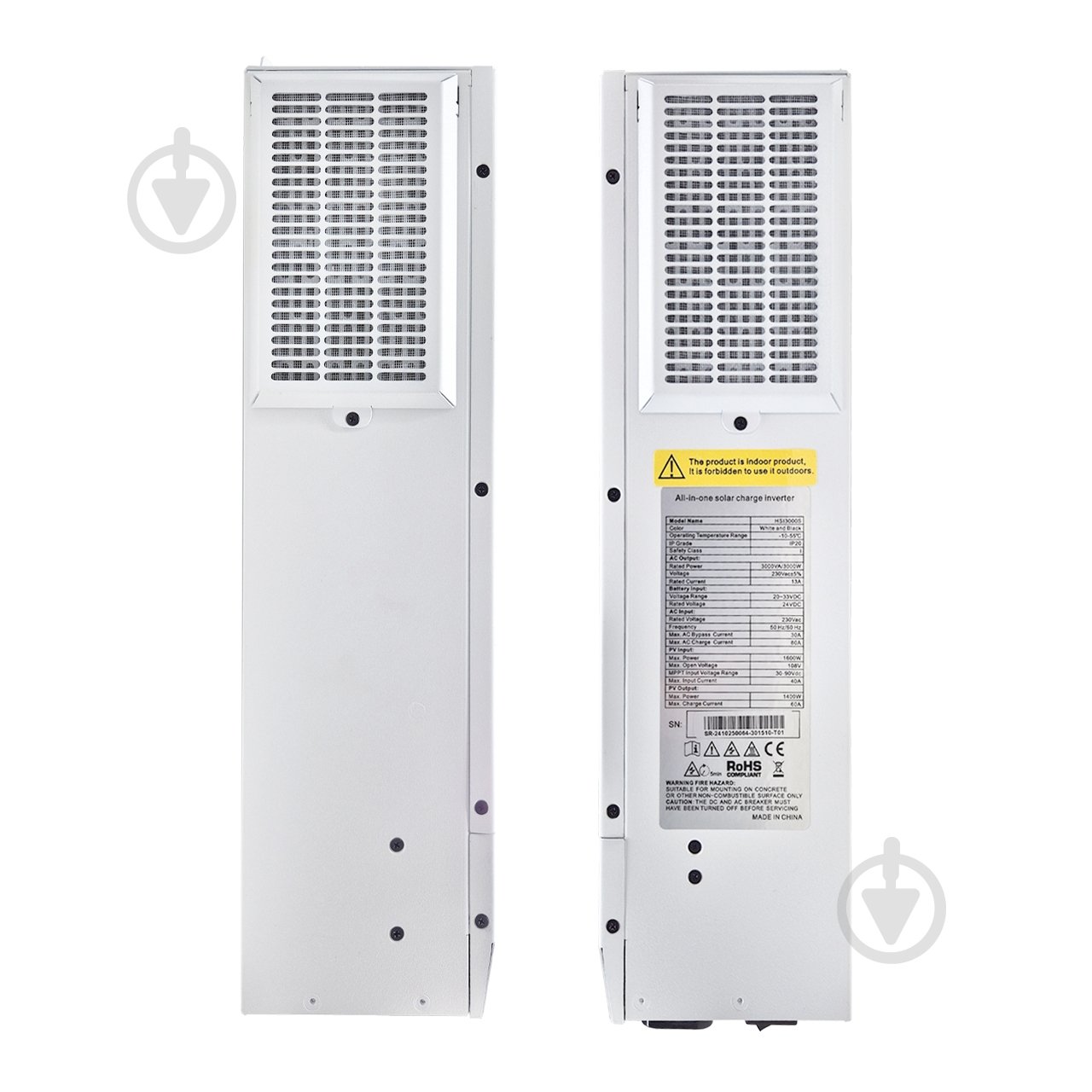 Инвертор Euroelectric 3 кВт 24В 1Ф Inverter-3000W(S) - фото 4