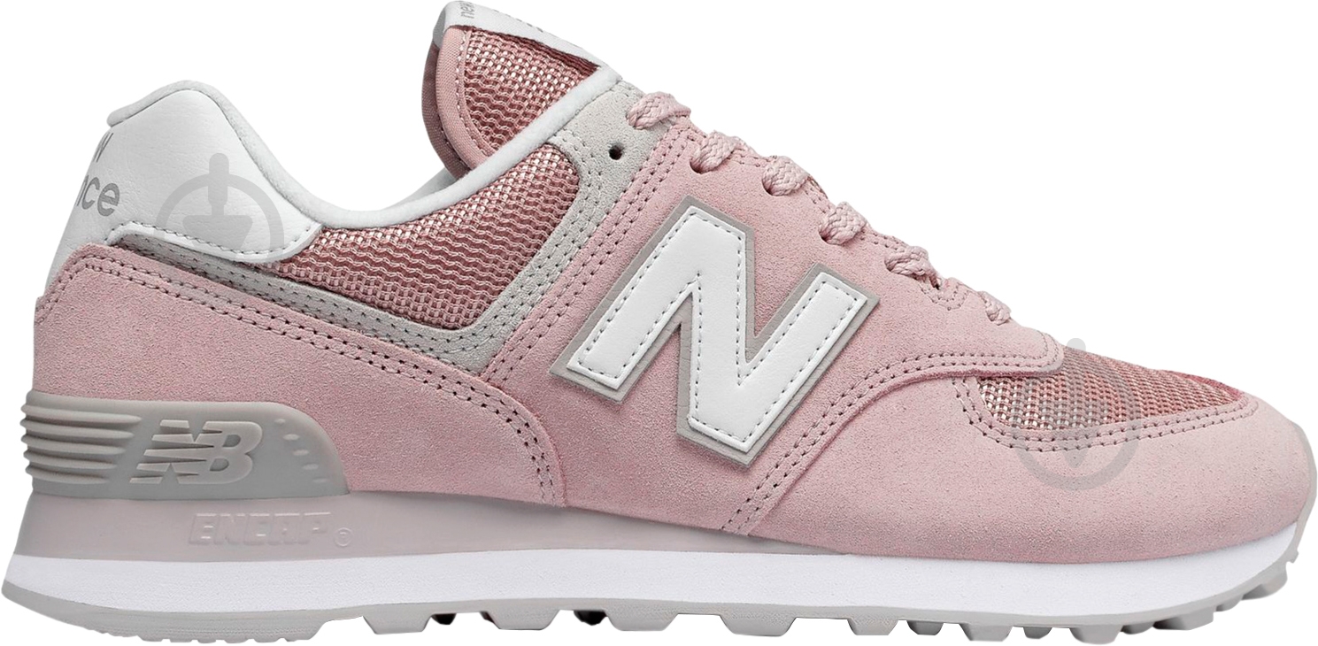 Кроссовки женские демисезонные New Balance WL574ESP р.41,5 розовые - фото 1