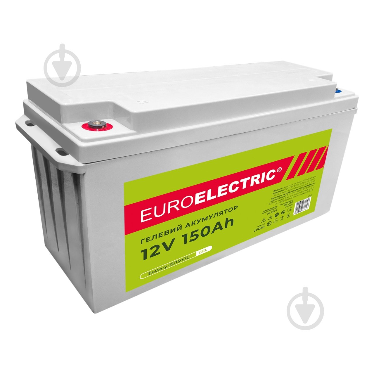 Аккумулятор Euroelectric Battery-12/150(G) - фото 2 Аккумулятор Euroelectric Battery-12/150(G) - фото 2