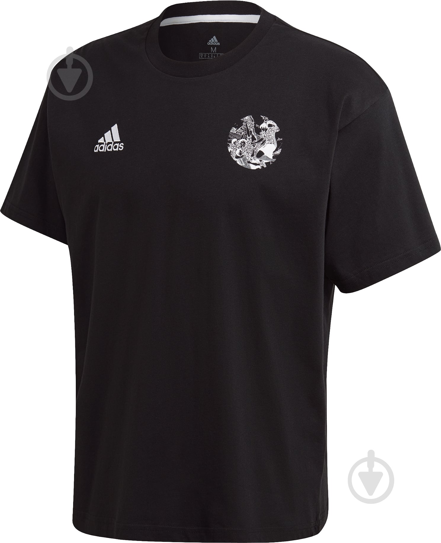 Футболка Adidas CAPTSUBA TEE GK3442 р.XL черный - фото 12