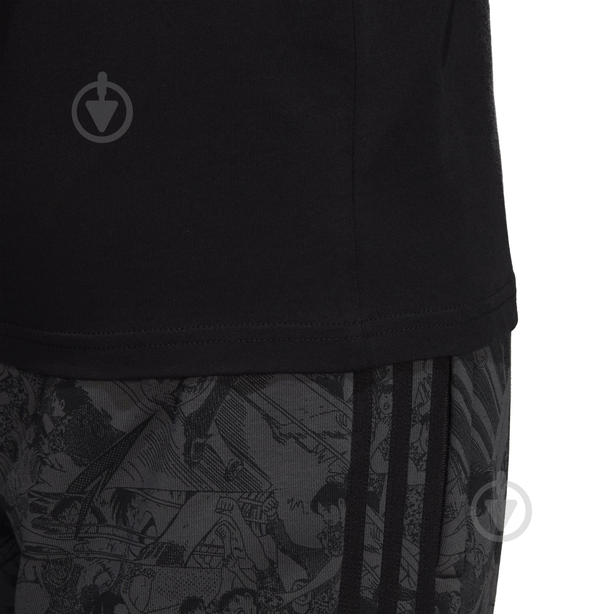 Футболка Adidas CAPTSUBA TEE GK3442 р.XL черный - фото 6