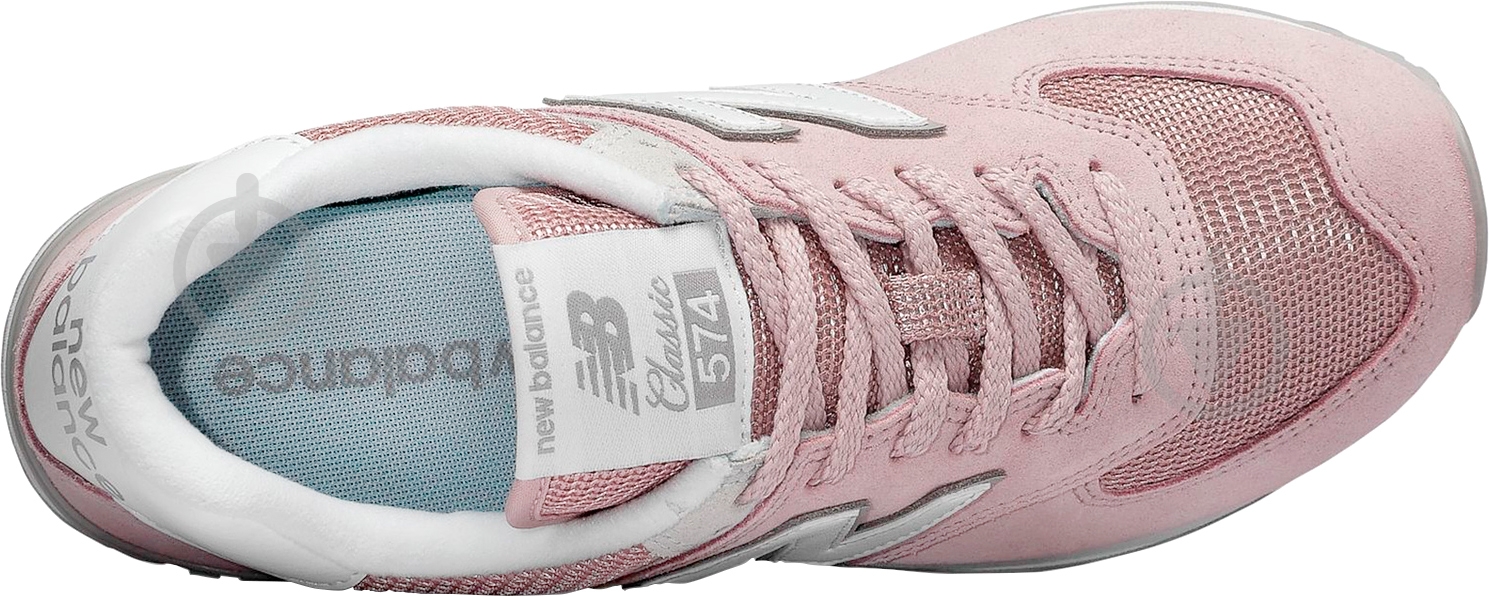 Кроссовки женские демисезонные New Balance WL574ESP р.39 розовые - фото 3