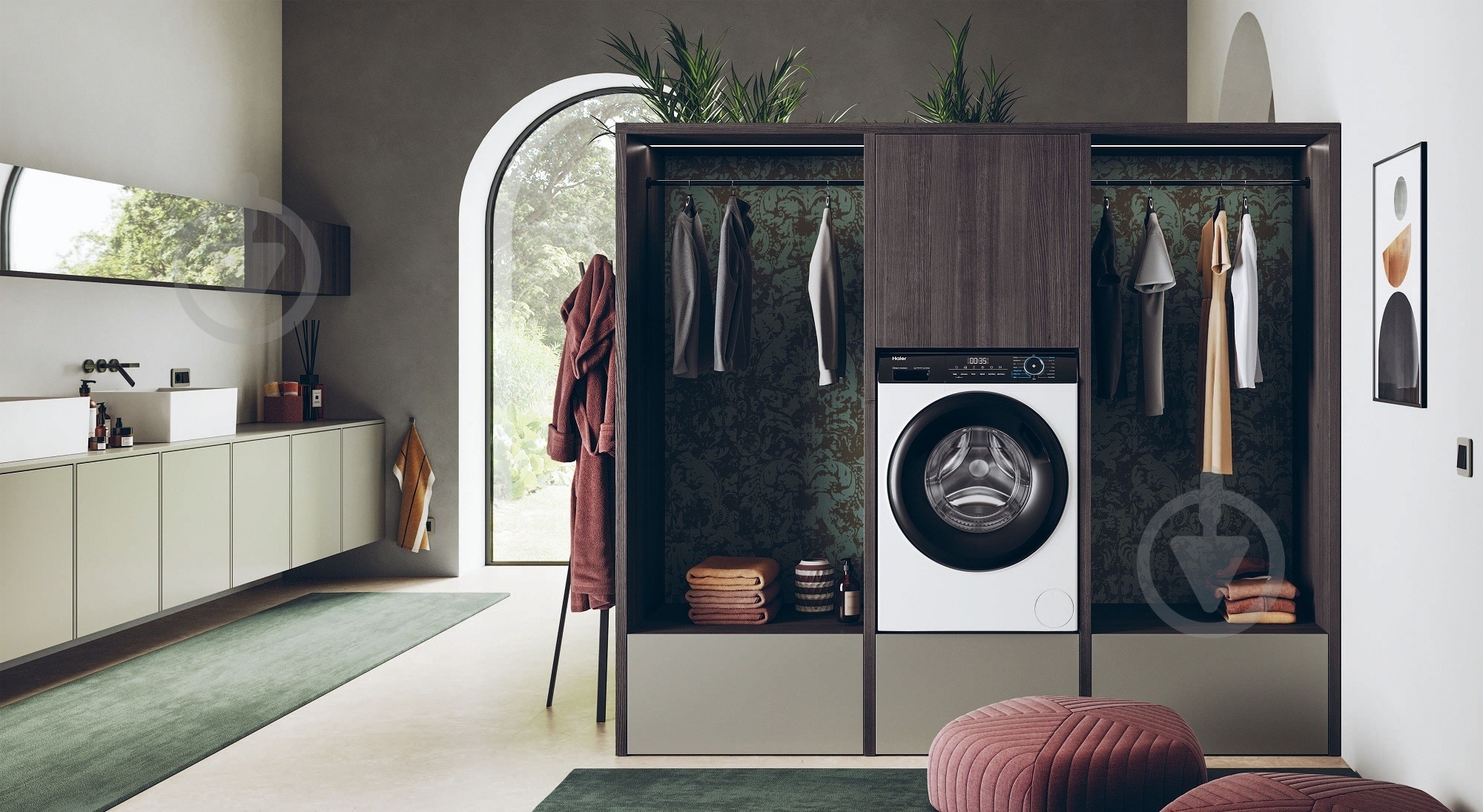 Стиральная машина Haier HW90-BP14939-S - фото 8