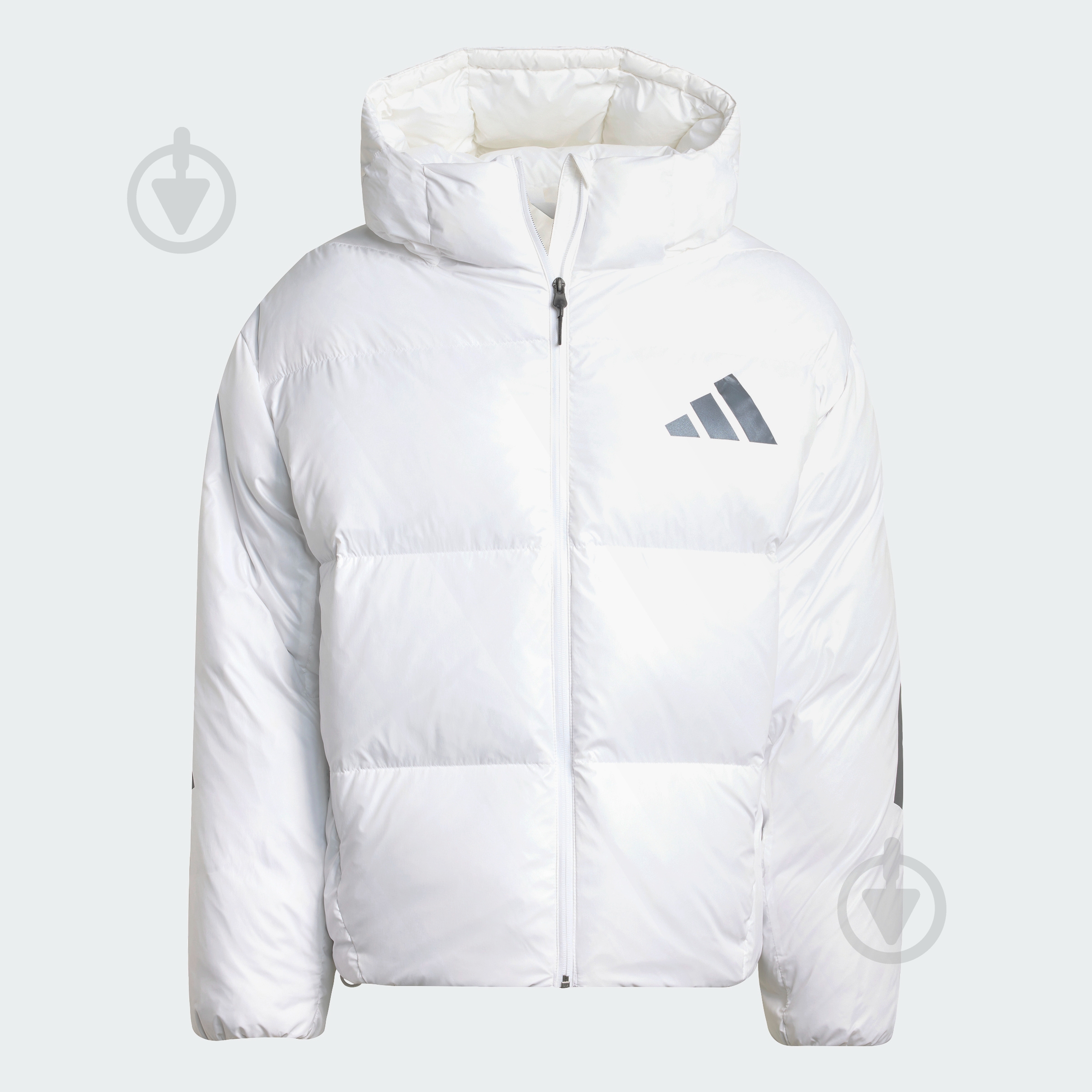 Пуховик чоловічий зимовий Adidas M Z.N.E. Puffer JX0559 р.2XL білий - фото 1
