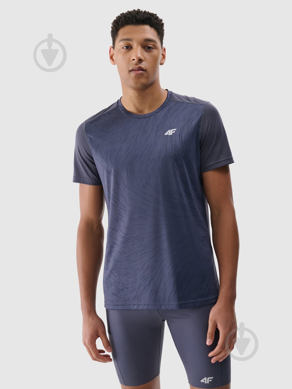 Футболка 4F р.L серый - фото 1