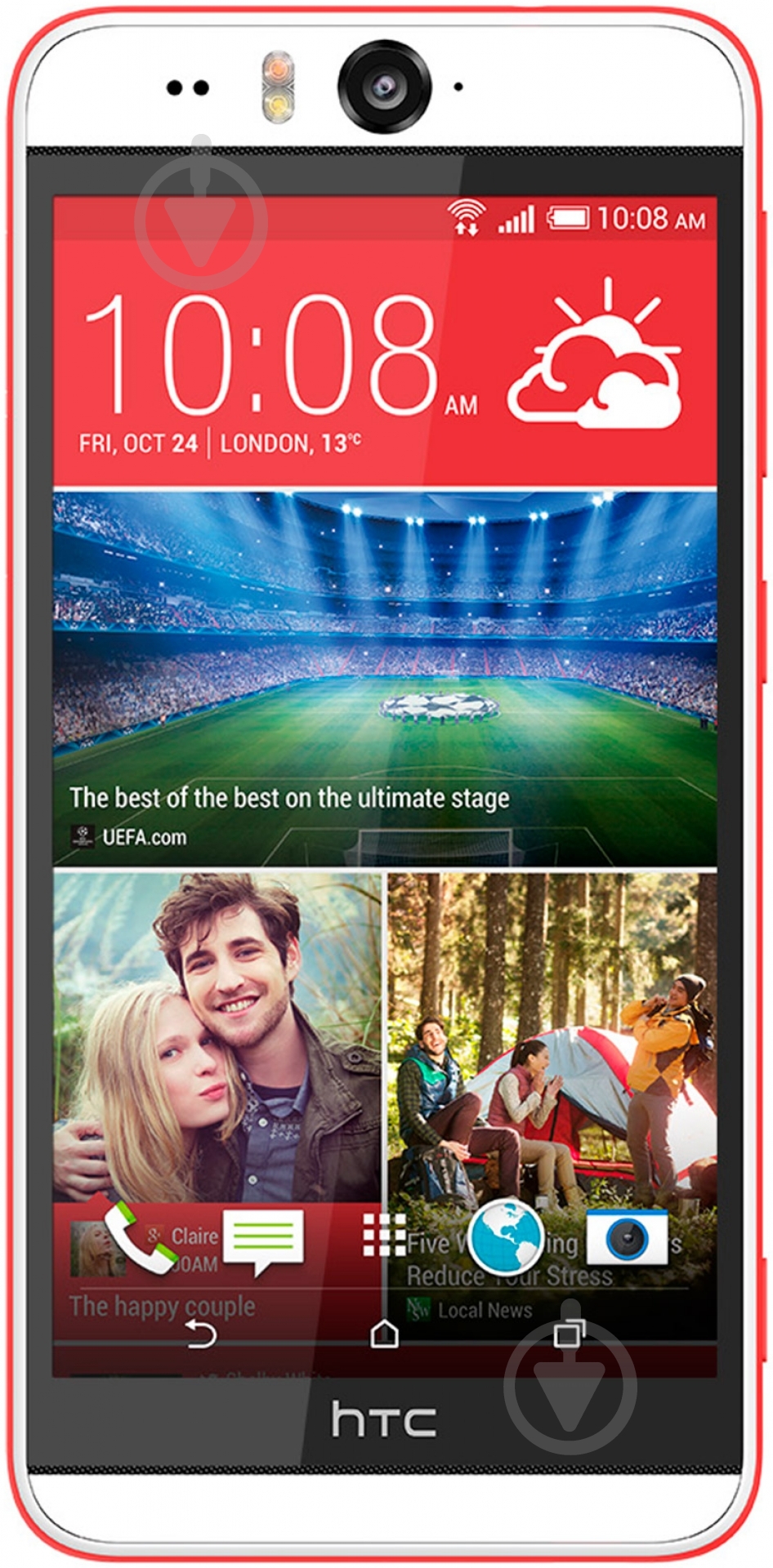 Смартфон HTC Desire EYE 2/16GB red (4718487661664) - фото 1
