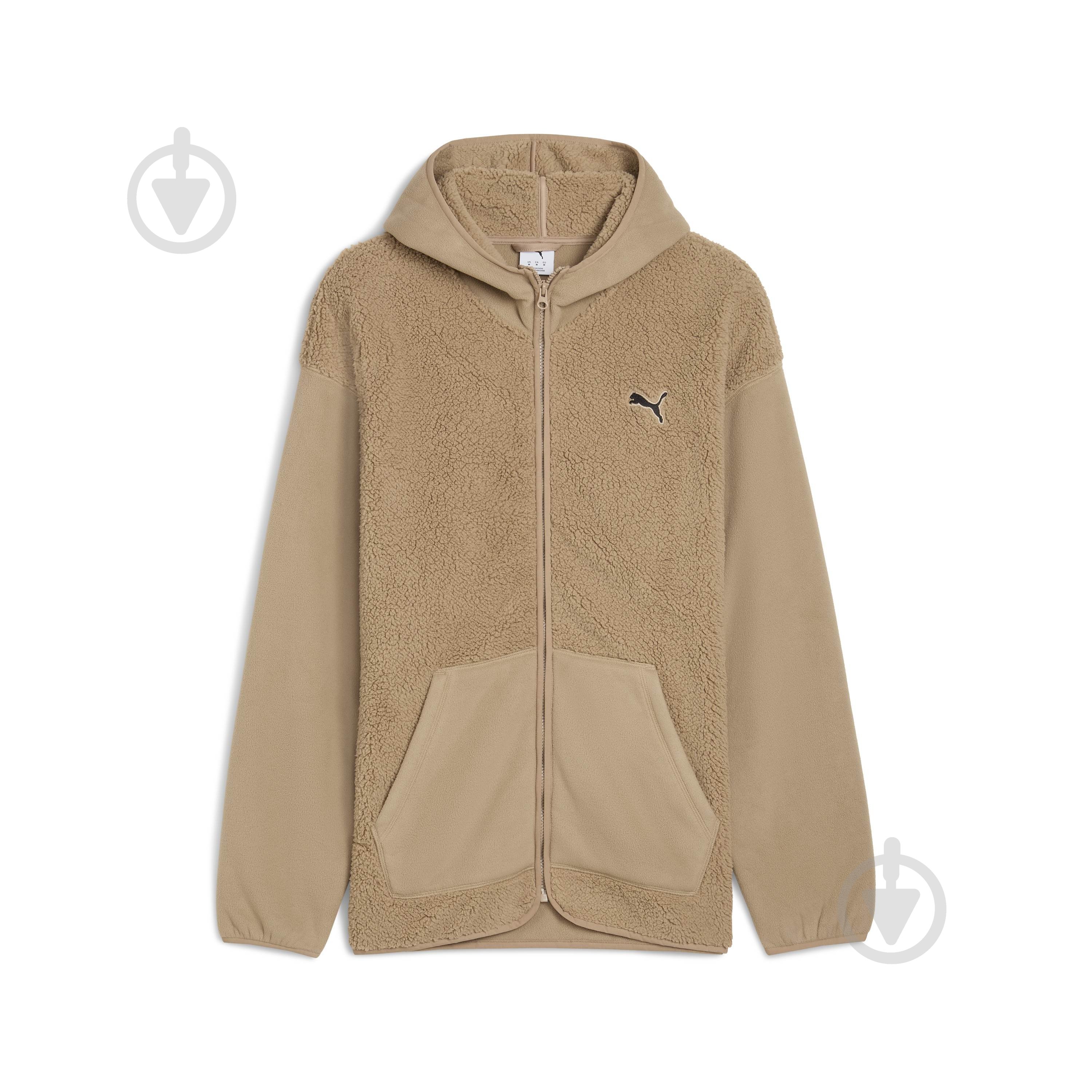 Куртка Puma ESS ELEVATED Relaxed Winterized Full-zip Hoodie Sherpa 68826055 р.2XL - фото 4