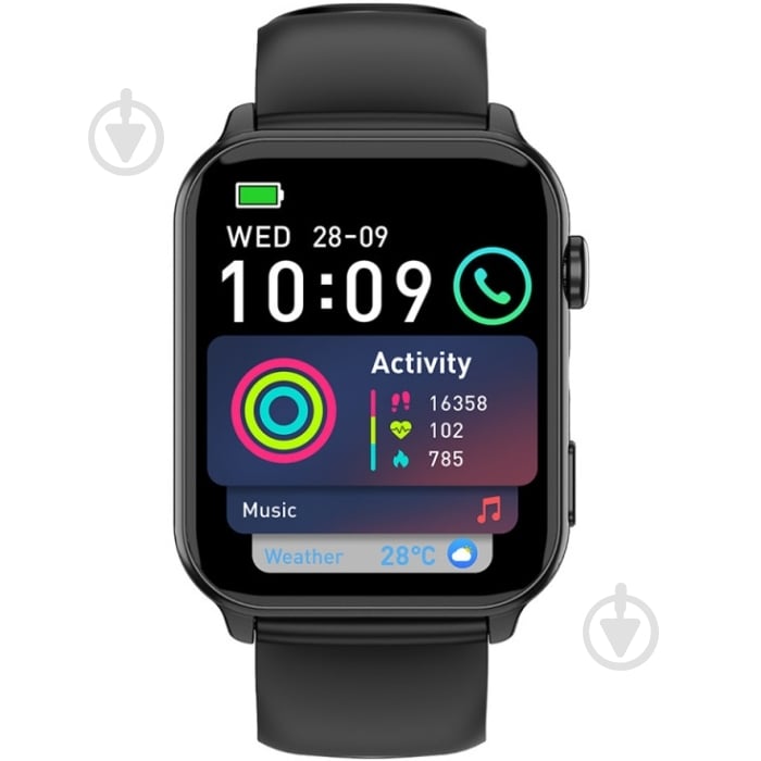 Смарт-часы Blackview R30 Max Black (6931548323174) - фото 1