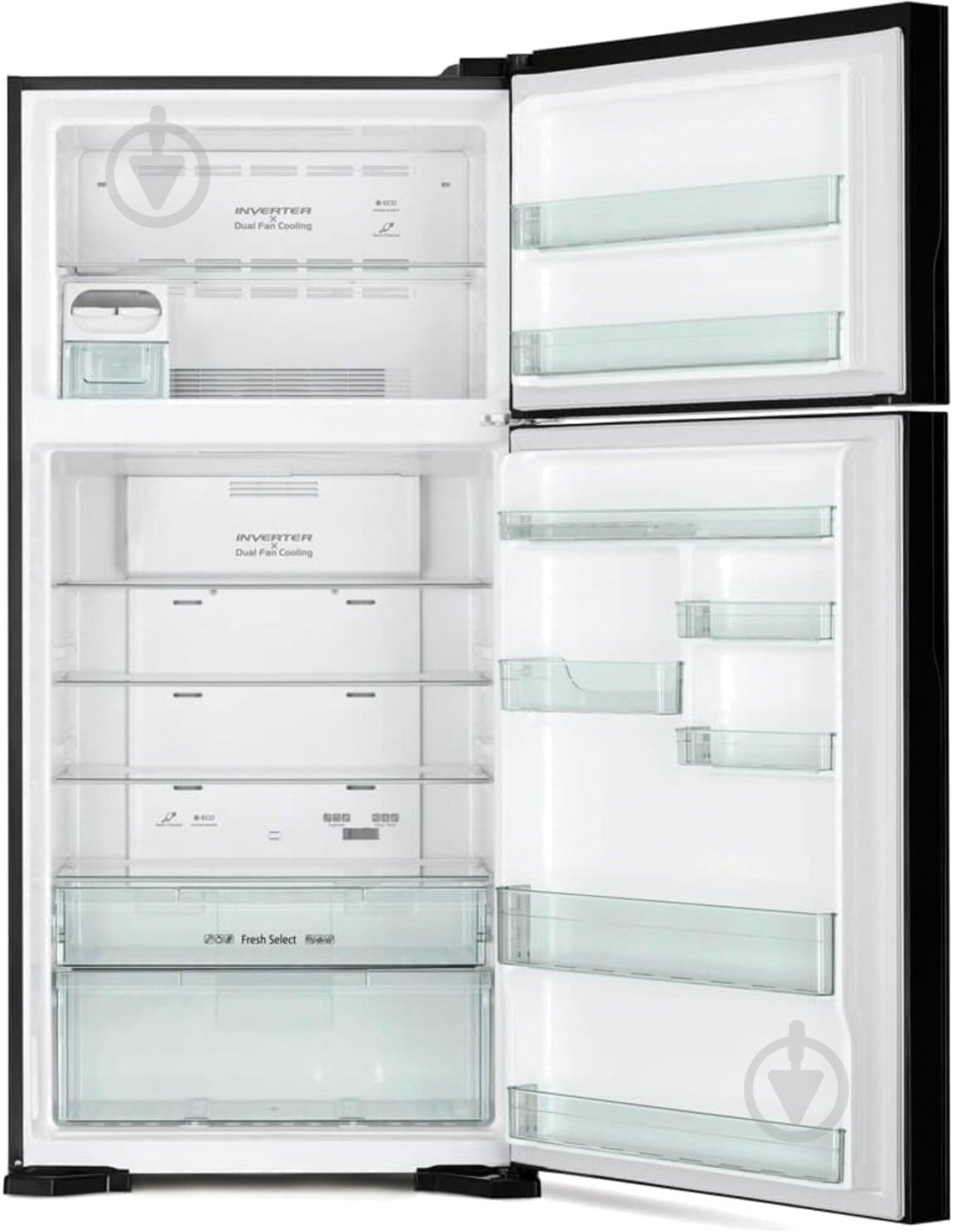 Холодильник Hitachi R-V660PUC7-1BSL - фото 2