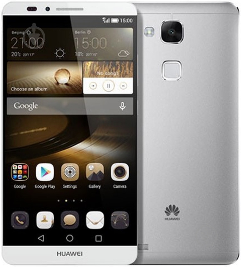 Смартфон Huawei MATE 7 MT7-L09 2/16GB silver (51091966) - фото 2