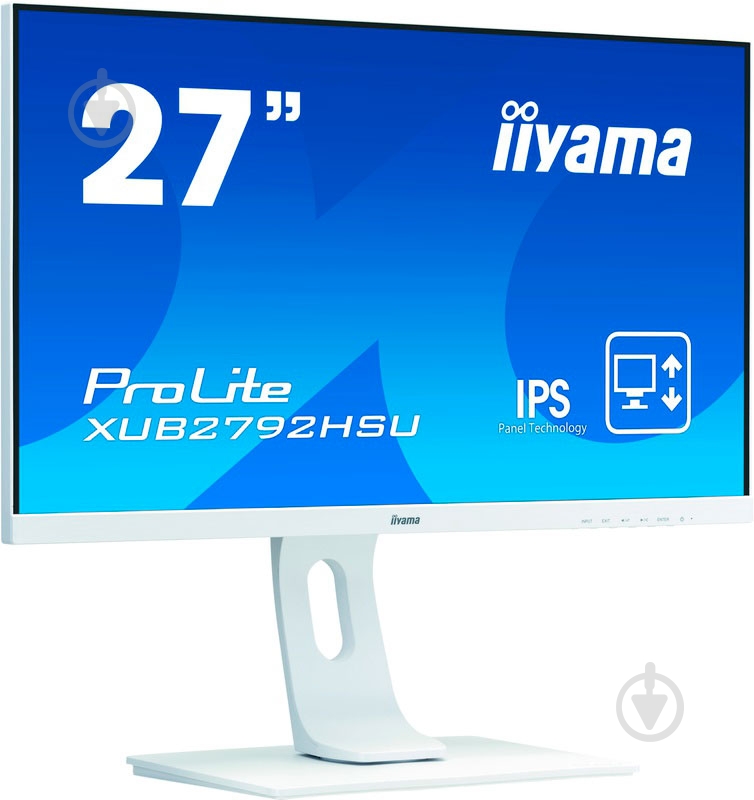 Монитор Iiyama ProLite 27" (XUB2792HSU-W1 C) - фото 2