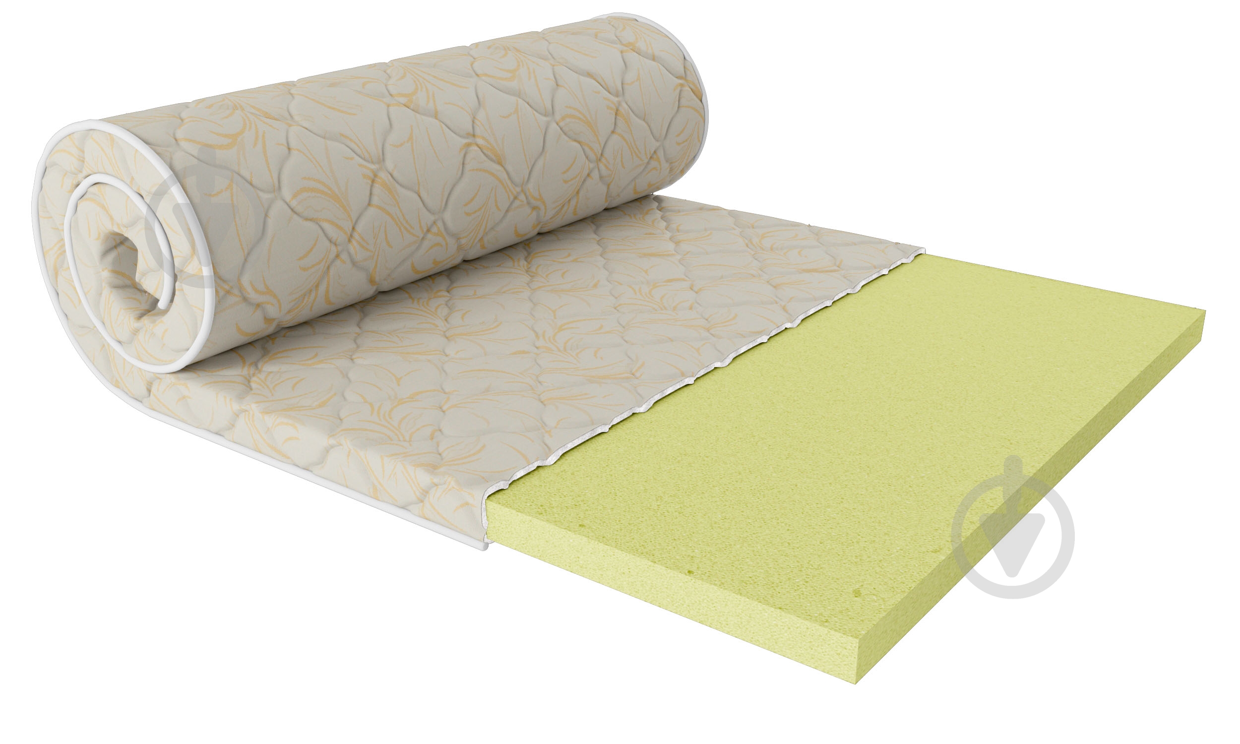 Міні-матрац скручений Simple Plus UP! (Underprice) 150x200 см - фото 1 Міні-матрац скручений Simple Plus UP! (Underprice) 150x200 см - фото 1