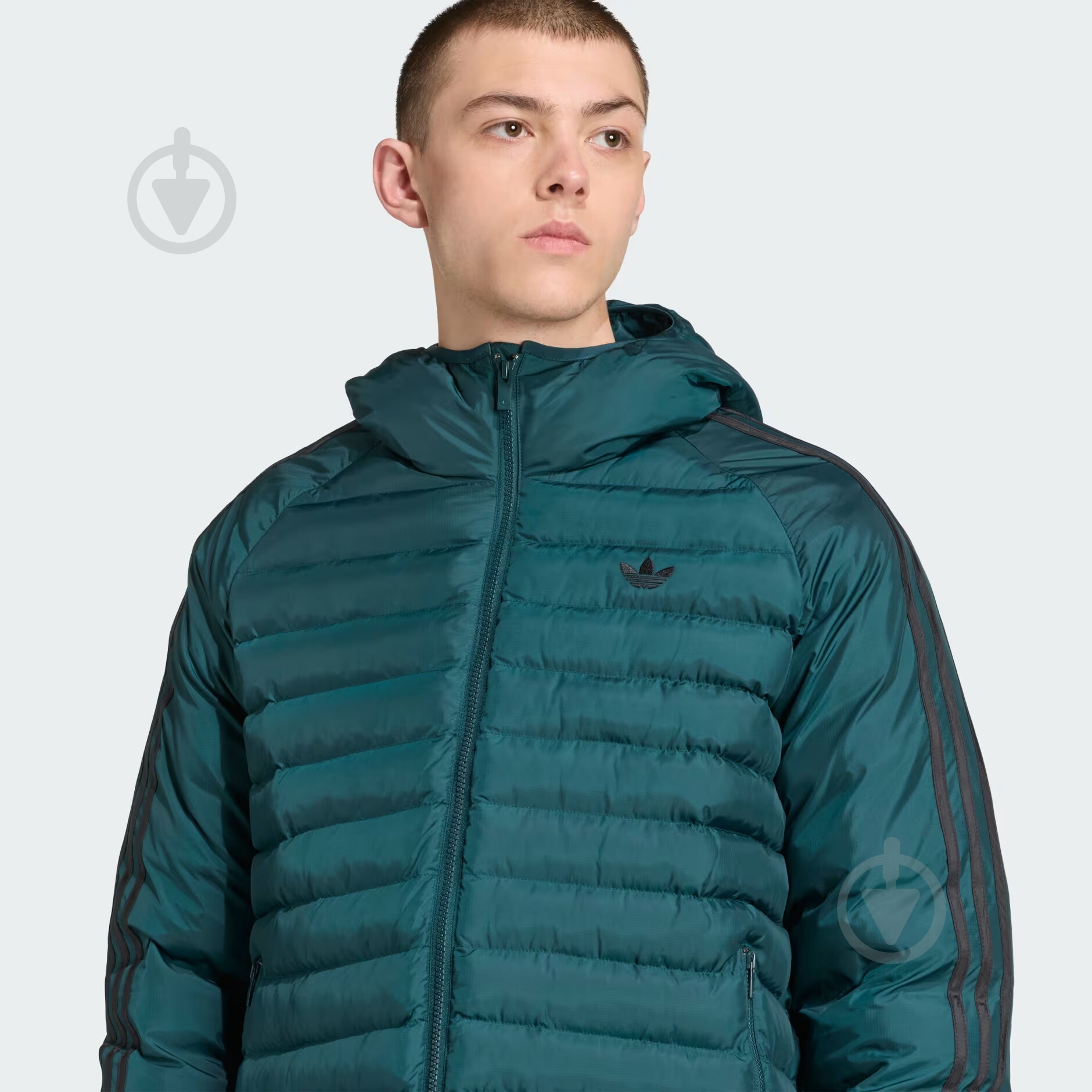 Куртка Adidas PAD HOODED JKT JX4116 р.2XL - фото 3 Куртка Adidas PAD HOODED JKT JX4116 р.2XL - фото 3