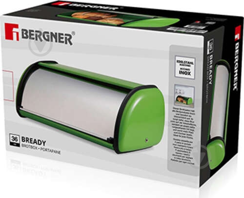 Хлібниця Bergner 36x24x15 см BG-42148-GR - фото 2