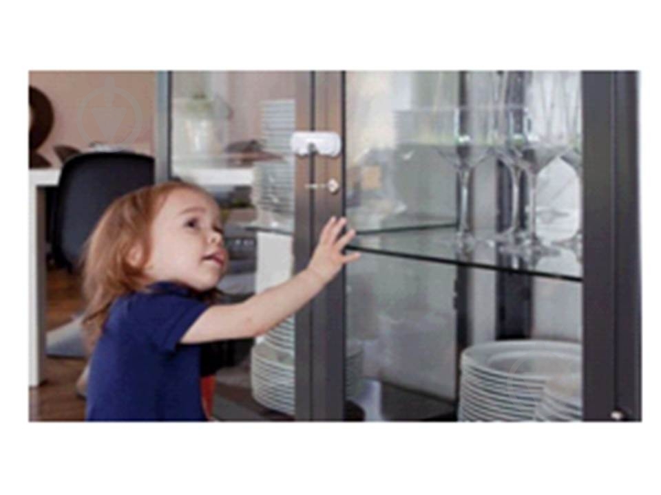 Предохранитель Abus для стеклянных дверей шкафа - фото 2