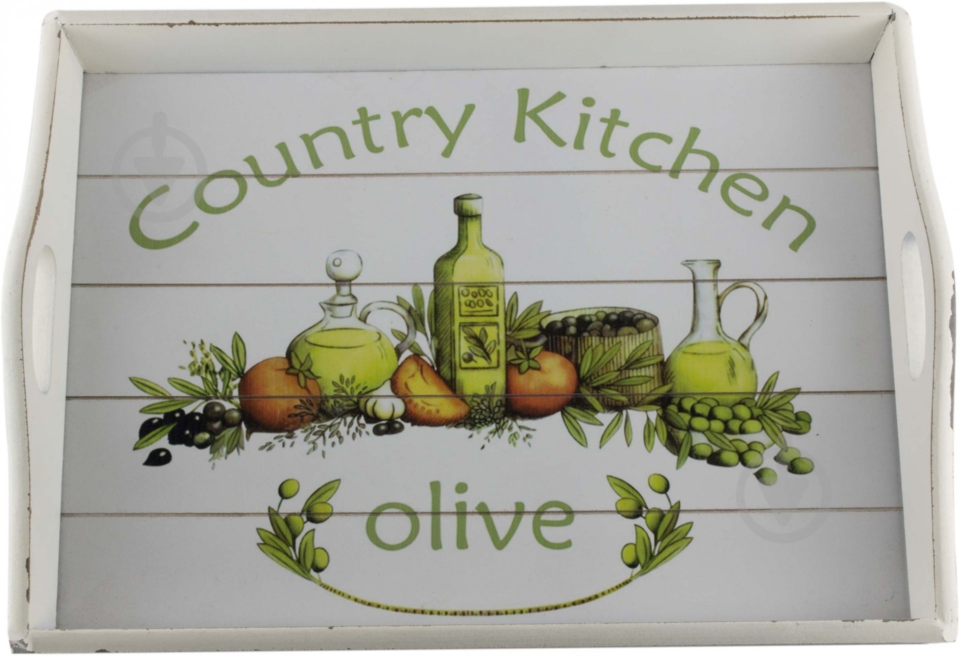 Поднос для завтрака Olive 38x28x4 см QY82070A 2/S - фото 1 Поднос для завтрака Olive 38x28x4 см QY82070A 2/S - фото 1