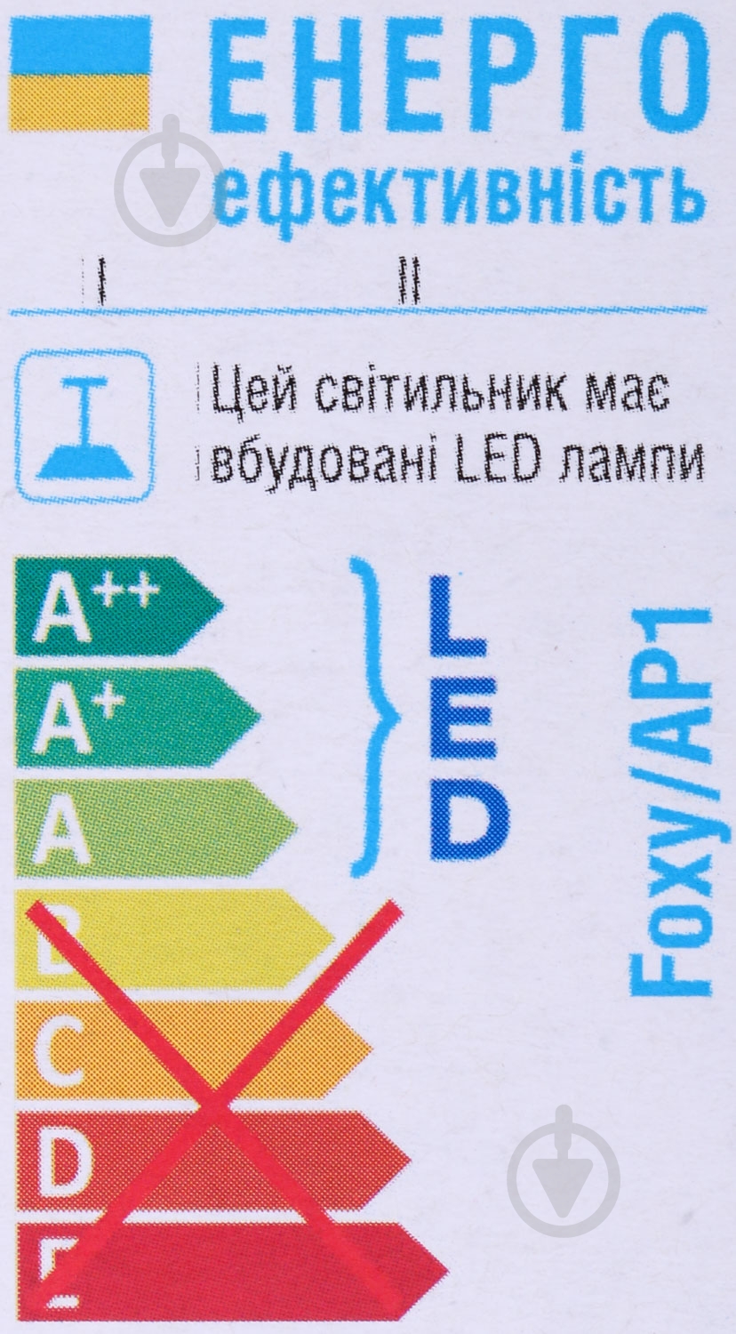 Бра Victoria Lighting Foxy/AP1 LED 22 Вт черный с белым Foxy/AP1 - фото 3 Бра Victoria Lighting Foxy/AP1 LED 22 Вт черный с белым Foxy/AP1 - фото 3