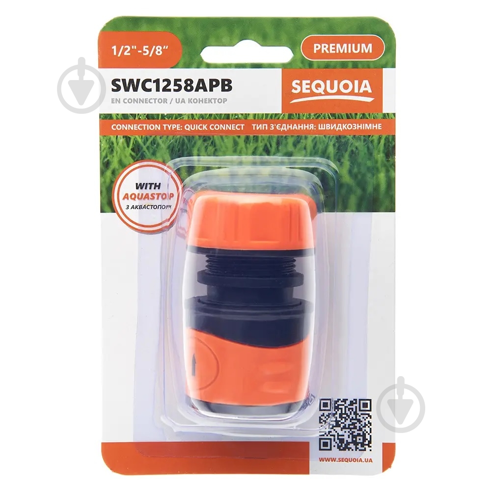 Коннектор с аквастопом SEQUOIA SWC1258APB - фото 2 Коннектор с аквастопом SEQUOIA SWC1258APB - фото 2