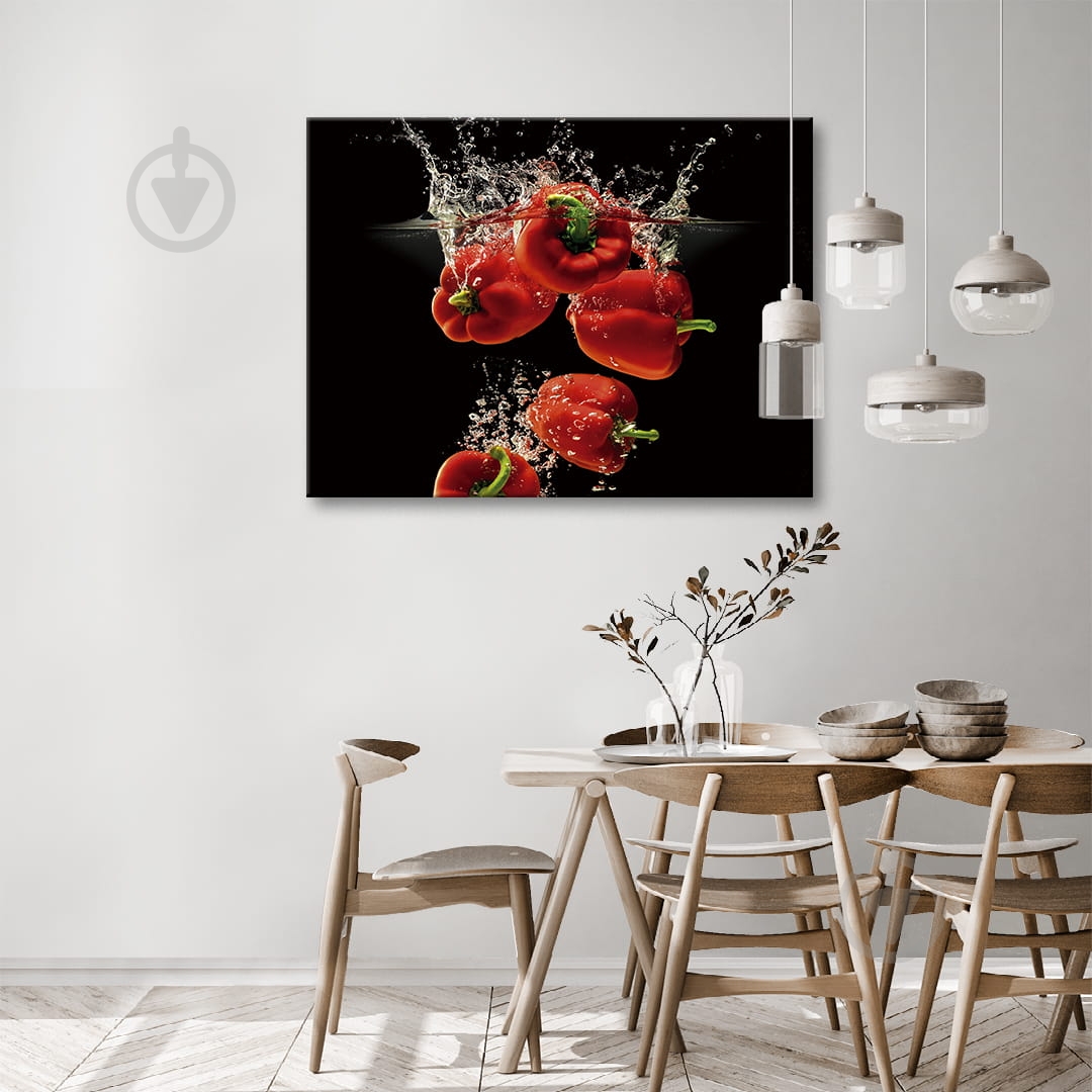 Картина Перец в воде 60x45 см WallArt 54624-1.2 - фото 2