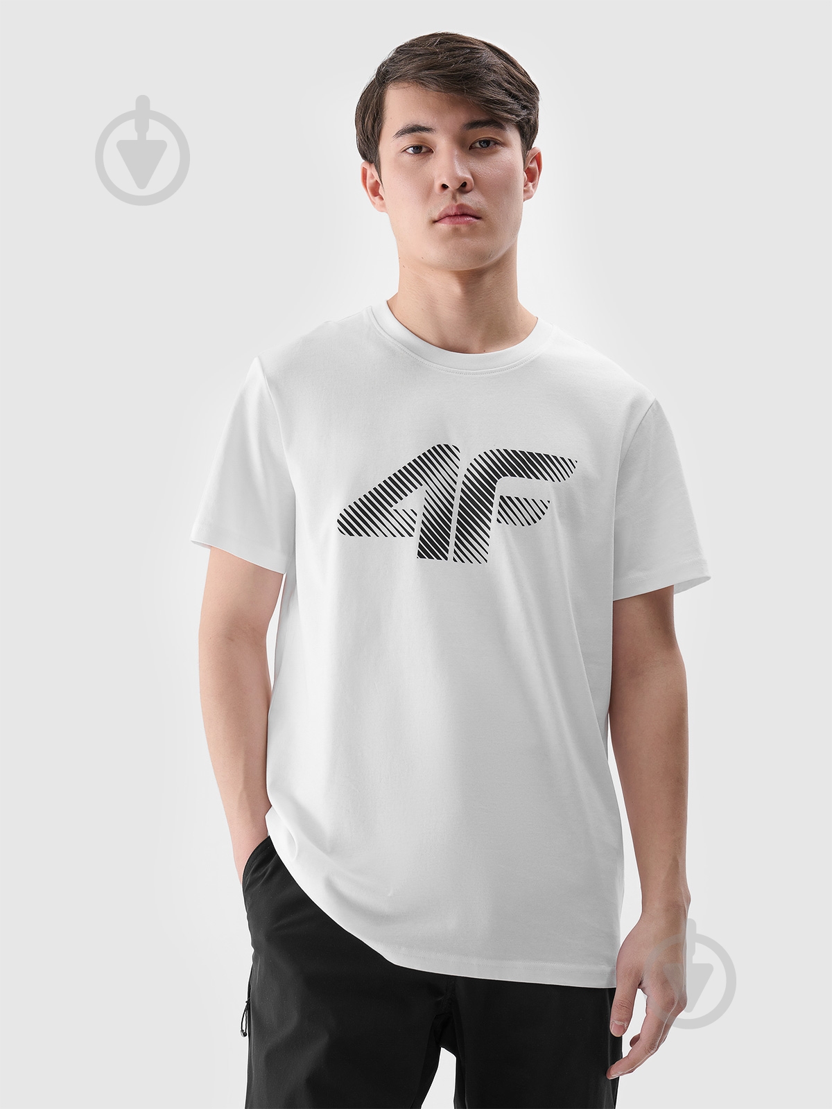 Футболка 4F TSHIRT M2257 р.L белый - фото 1