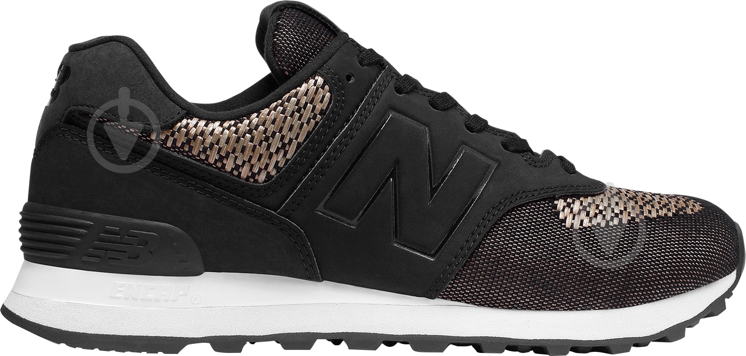 Кросівки New Balance WL574FAA р.7 чорний - фото 1 Кросівки New Balance WL574FAA р.7 чорний - фото 1