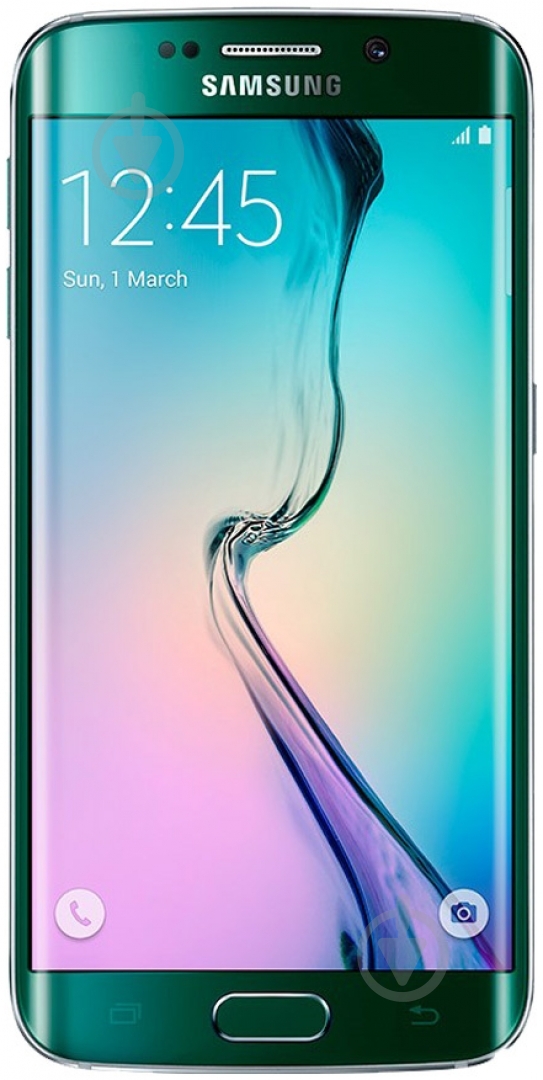 Смартфон Samsung Galaxy S6 Edge 3/128GB green (SM-G925FZGFSEK) - фото 1