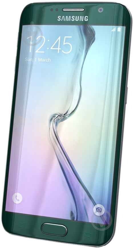 Смартфон Samsung Galaxy S6 Edge 3/128GB green (SM-G925FZGFSEK) - фото 2