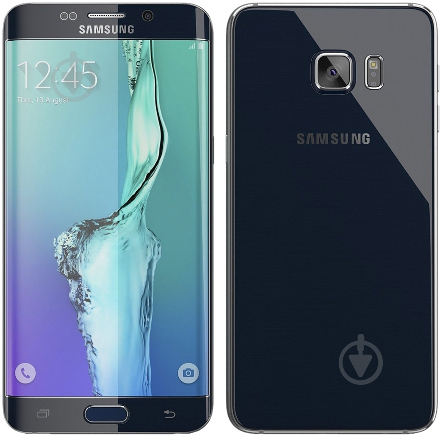 Смартфон Samsung Galaxy S6 Edge+ 4/64GB black (SM-G928FZKESEK) - фото 3