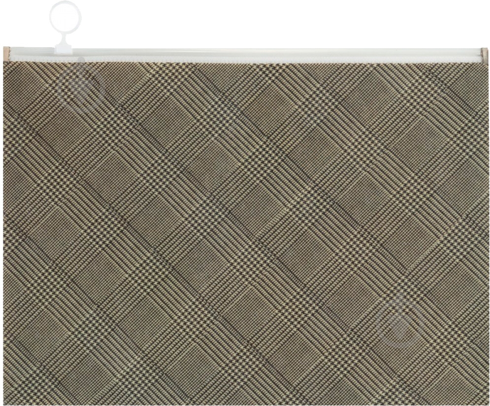 Папка на молнии ZIP-LOCK А4 Tartan Olive Axent - фото 1