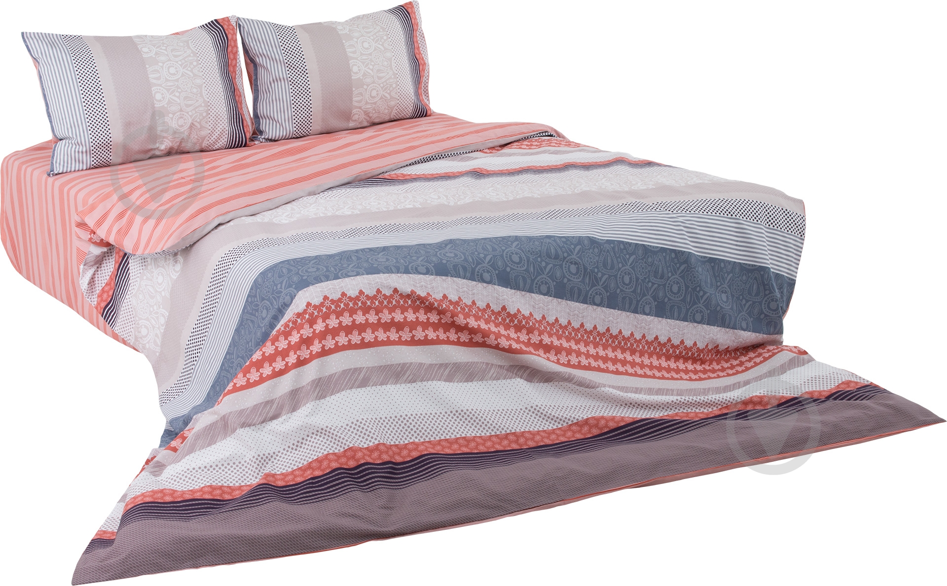 Комплект постельного белья Cyclamen 2,0 разноцветный Bermo - фото 1