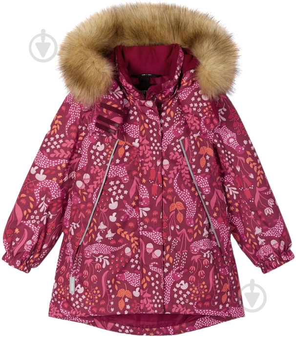 Куртка для девочки Reima р.98 бордовый 521642-3957 - фото 1